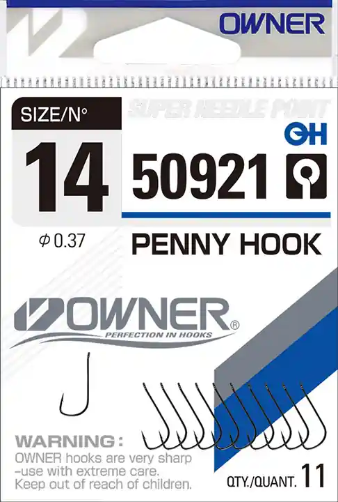 Háčky OWNER 50921 s očkem - Poslední dny