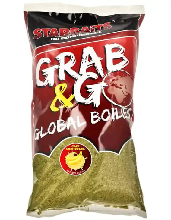 Method mix STARBAITS Grab&Go Global Banana Cream - Oblíbený u zákazníků