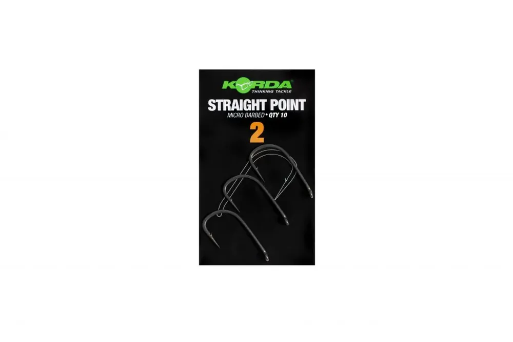 Velmi oblíbený produkt - Korda Háčky Straight Point Barbed 10ks