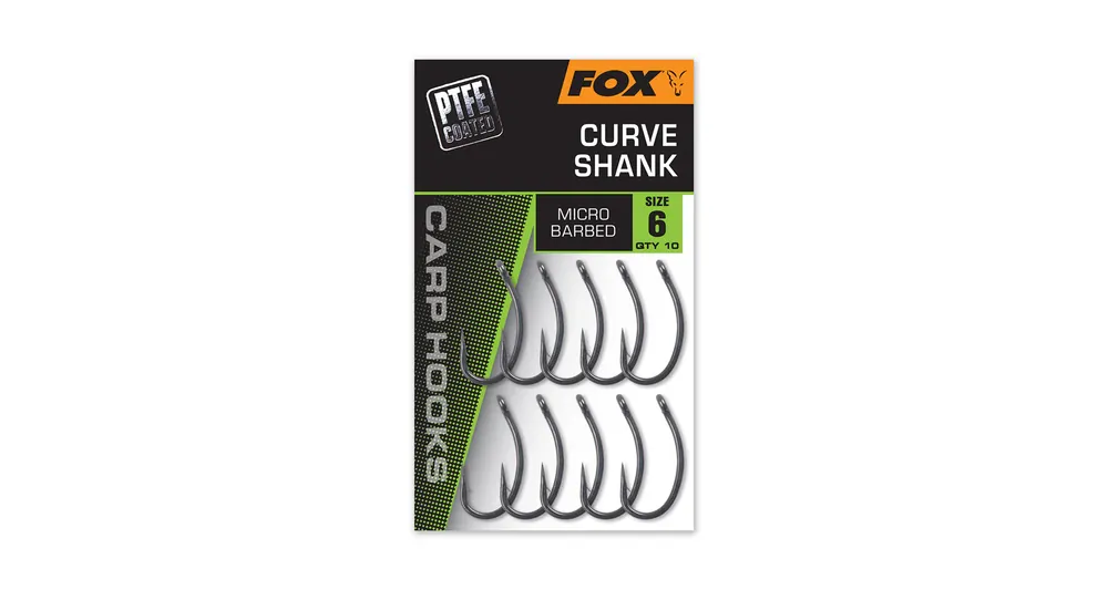 Fox Háčky Curve Shank X 10ks | Přidat do košíku