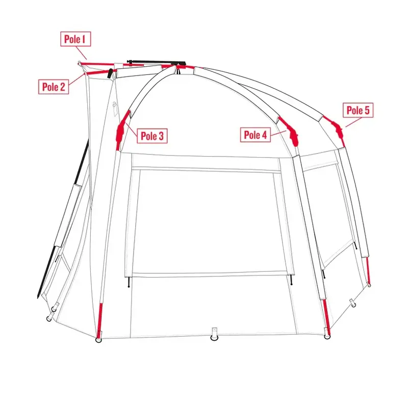 Žádaný produkt - Trakker Náhradní tyč Tempest RS 100 Pole 5