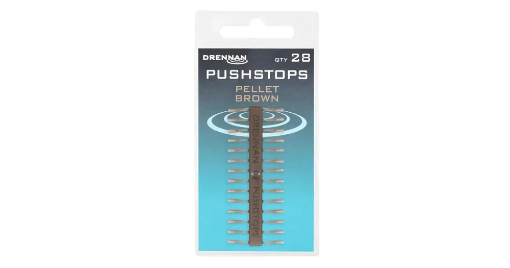 Drennan zarážky Pushstop Pellet brown - Nabídka