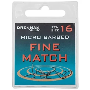 Výhodný nákup - Drennan háčky Fine Match vel. 22