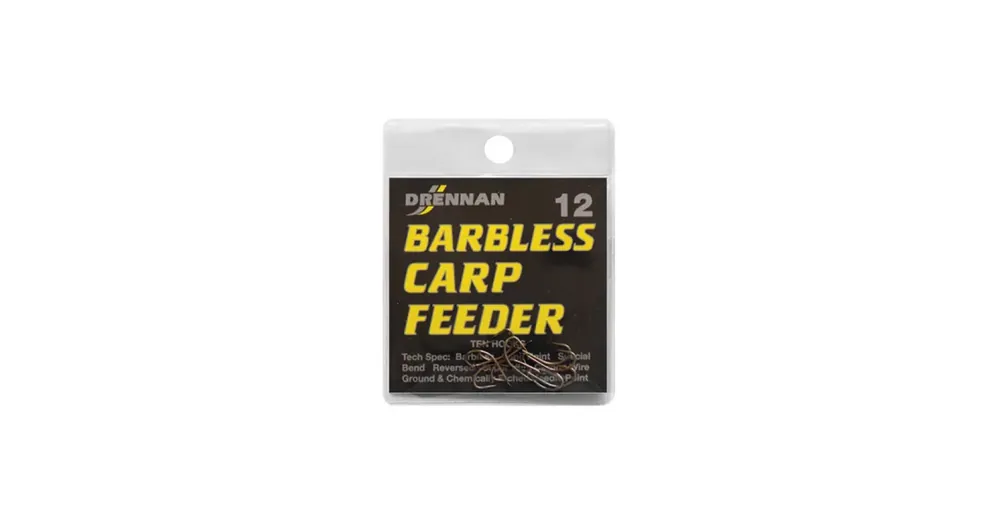 Prodejní hit | Drennan háčky bez protihrotu Carp Feeder Barbless