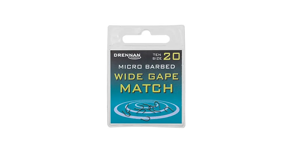 Drennan háčky Wide Gape Match | Kupte nyní