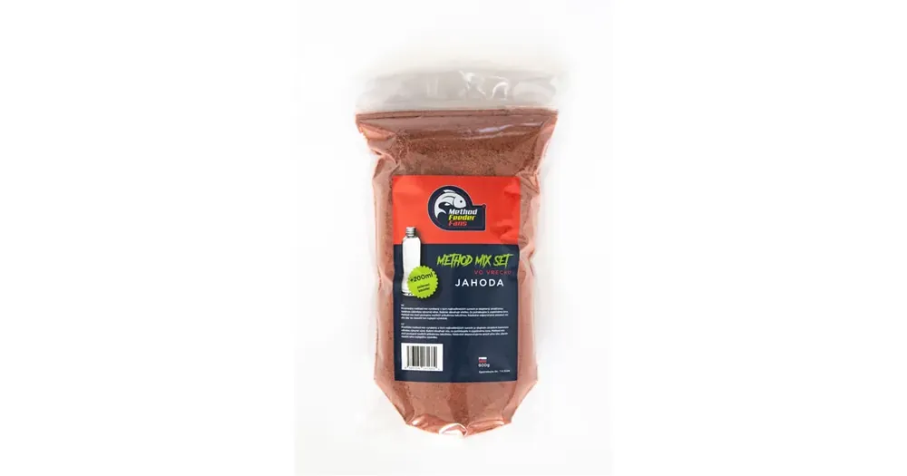 Method Mix Set EKO Jahoda 600g + 200ml Booster - Poslední kus