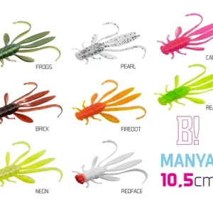 Čerstvá novinka | Nymfa Delphin MANYA UVs / 5ks 10.5cm/BRICK