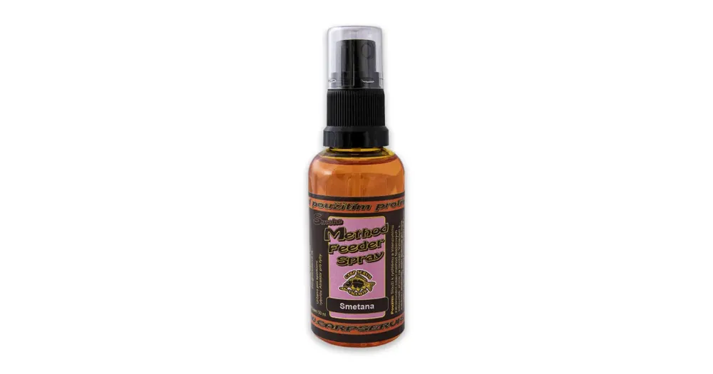 Carpservis Method Feeder spray - 50 ml/Smetana | Sleva