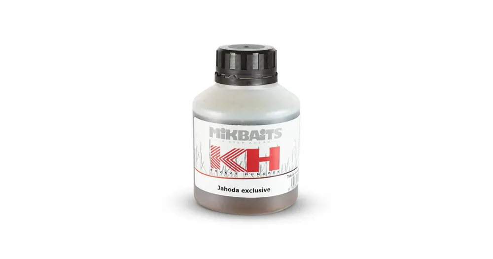 Mikbaits Krvavý Huňáček booster 250ml - Jahoda exclusive - Objednejte nyní