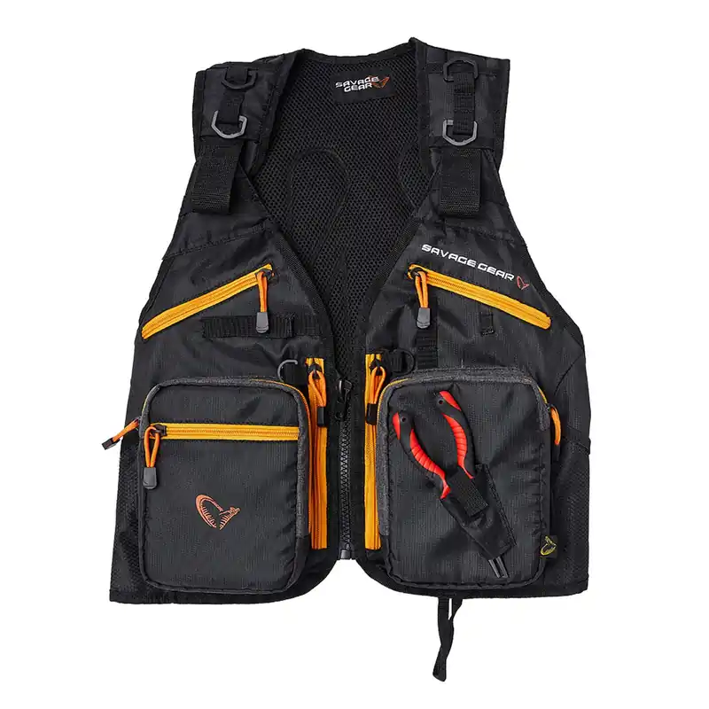 Savage Gear Přívlačová vesta Pro-Tact Spinning Vest One Size Black | Blesková nabídka