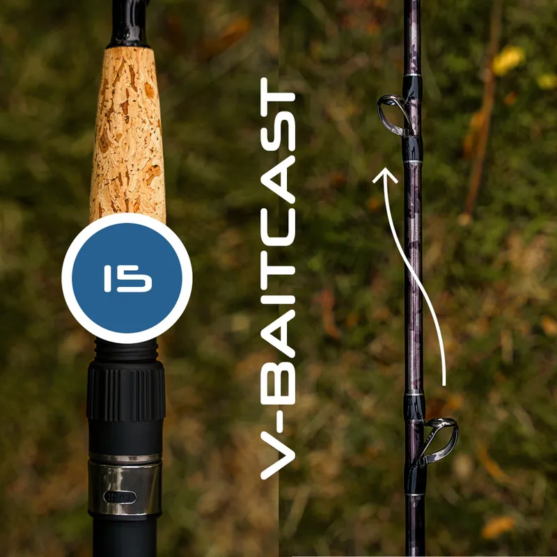 Akční cena - Vagner Prut Magic V-Baitcast 15 1,95m 50-250g