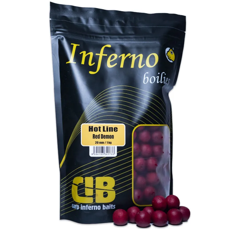 Novinka v nabídce - Carp Inferno Boilies Hot Line Red Demon