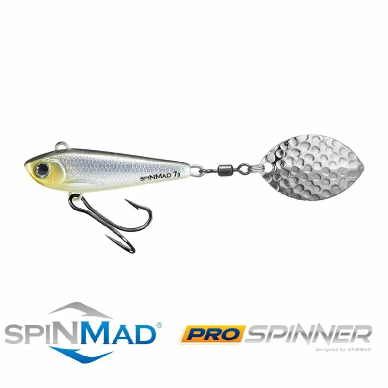 Akce končí brzy - SpinMad Pro Spinner Silver Fish