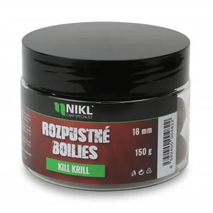 Oblíbený u zákazníků - Nikl Rozpustné boilies Kill Kril 150g