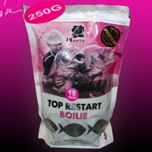 Bezpečný nákup - LK Baits Boilie Top ReStart Black Protein 18mm 250g