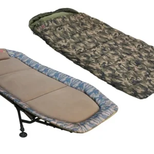 Doprodej zásob | Zfish Camo Set Lehátko + Spacák