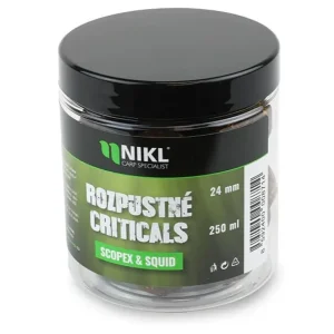 Nikl Rozpustné Criticals boilie Scopex & Squid 250ml | Využijte nabídku