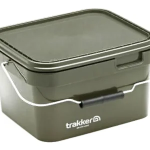 Trakker Plastový kýbl Olive Square Container 5l - Nově k dispozici