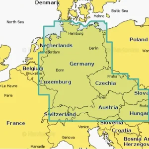 Bestseller - Navionics+ Mapy Německo, Česko, Rakousko, Balaton