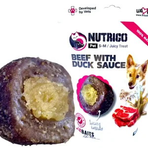Novinka v nabídce | LK Baits Pet Pamlsek Nutrigo Dog Telecí s kachní omáčkou