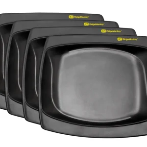 RidgeMonkey Sada talířů DLX Standard Plate Four Pack - Přidat do košíku