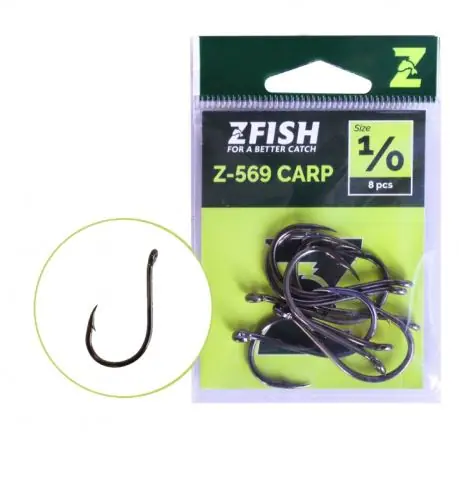 Zfish Háčky Carp Hooks Z-569 - vel.6 | Skladem