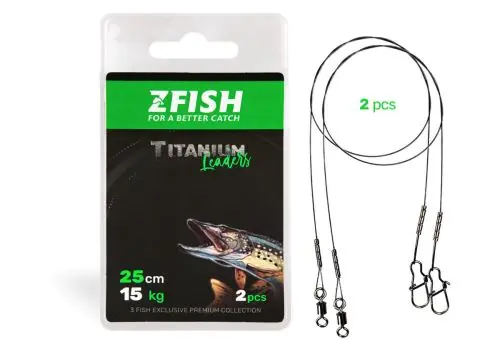 ZFISH Lanko Titanium Leader - 2ks | Nový produkt