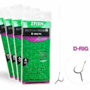 Kvalitní produkt - ZFISH Návazec Method Feeder D-Rig vel.4