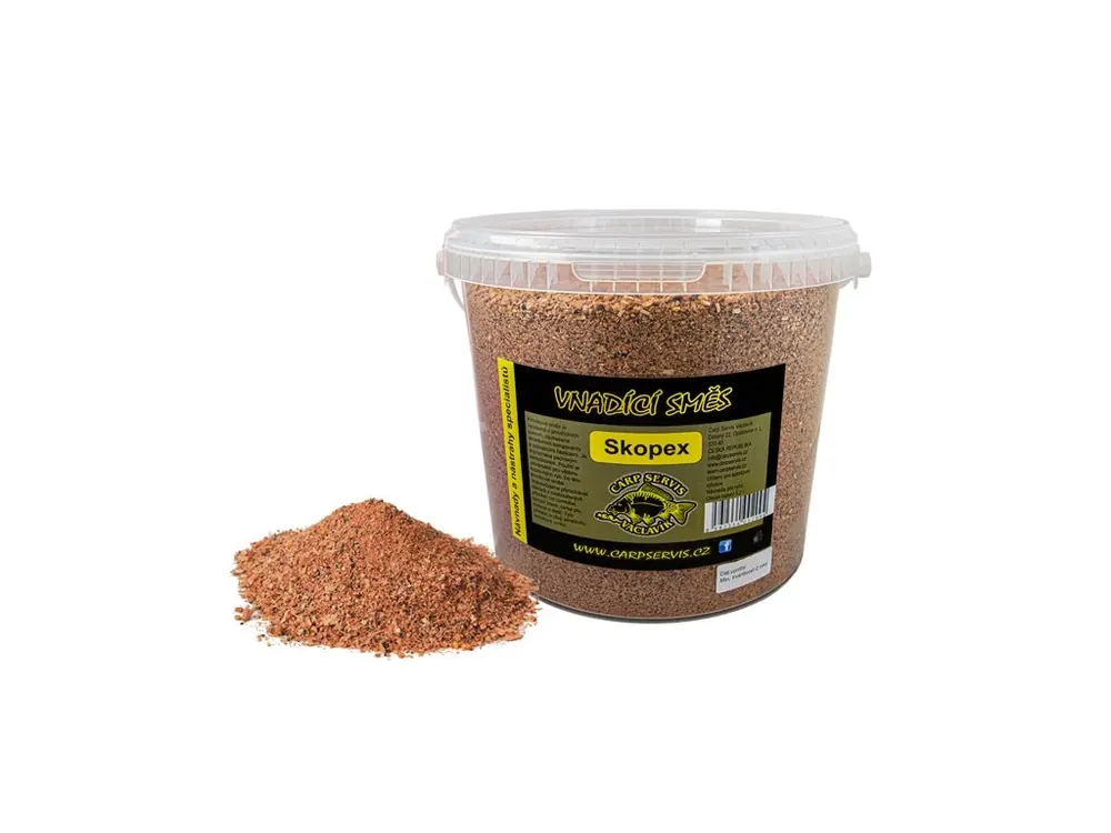 Objednejte nyní | Vnadící směs kbelík - 5,2 l/skopex/ červená