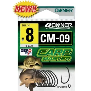 Kupte dnes | Háček Owner CM-9 CURVE SHANK s očkem, bal. 8ks, vel. 4