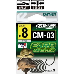 Háček Owner CM-3 Tsuyoshi s očkem, bal. 10ks, vel. 8 | Žádaný produkt