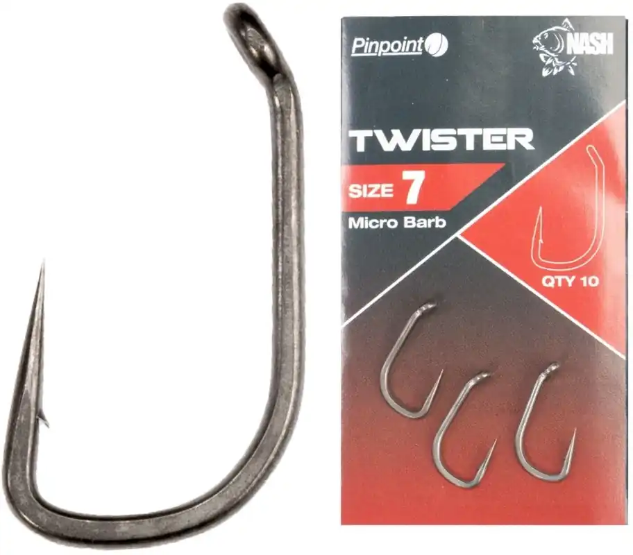Špičkový produkt - 10ks - Háček Nash Twister Micro Barb