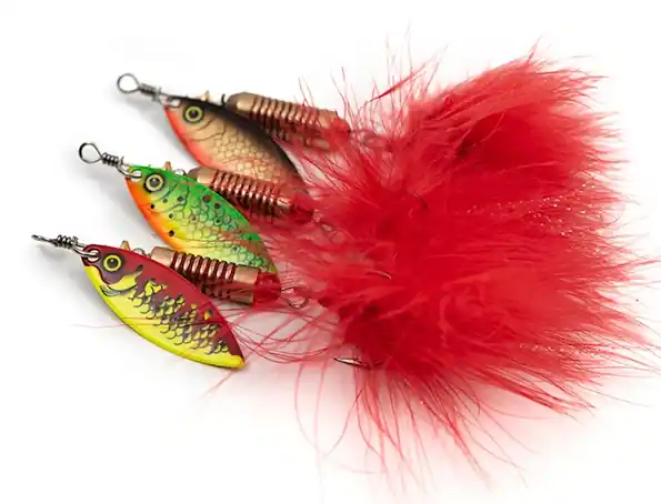 Třpytka Rage Spinner Velikost 3 11gr UV Hot Perch | Bestseller