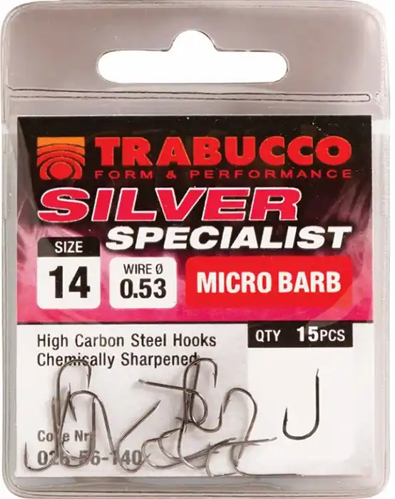 15ks - Háčky Trabucco Silver Specialist | Ušetřete