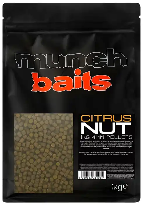 Pelety Munchbaits Citrus Nut | Premium