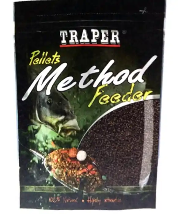 Snadné objednání - Pelety Traper Method Feeder 500g 4mm Fish Mix
