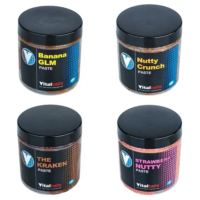 Těsto Vitalbaits 250ml Paste Banana GLM - Doprodej
