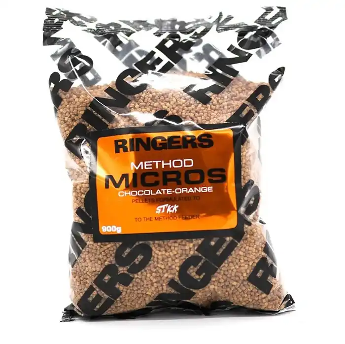 Bezpečná platba | Pelety Ringerbaits Method Micro 2mm 900gr Chocolate Orange