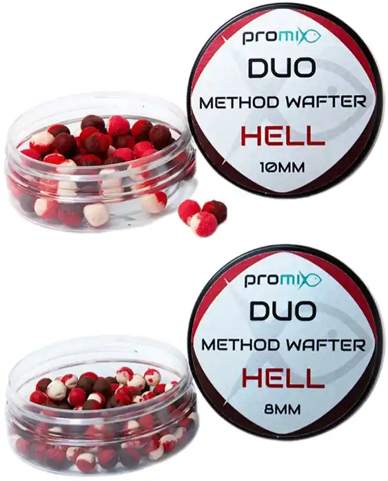 Pospěšte si - Boilies Promix Duoi Method Wafter HELL 8mm 18gr