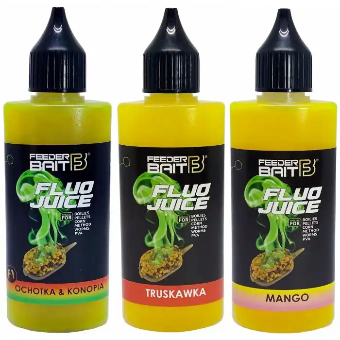 Top cena | Dip Feeder Bait Fluo Juice 50ml Competition Carp