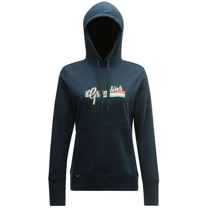 Zlevněno | Dámská Mikina Grundéns Women´s Script Hoodie Midnight Velikost XS