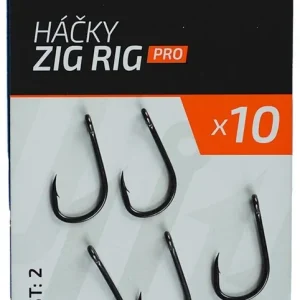 10ks Háčky UnderCarp Zig Rig PRO Velikost 8 - Top produkt