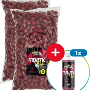 10kg Boilies Carp Only Frenetic A.L.T. Chilli Spice 24mm + Booster ZDARMA | Výhodná cena