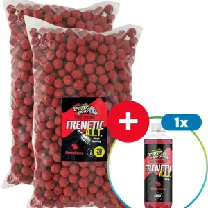 10kg Boilies Carp Only Frenetic A.L.T. Jahoda 24mm + Booster ZDARMA | Premium