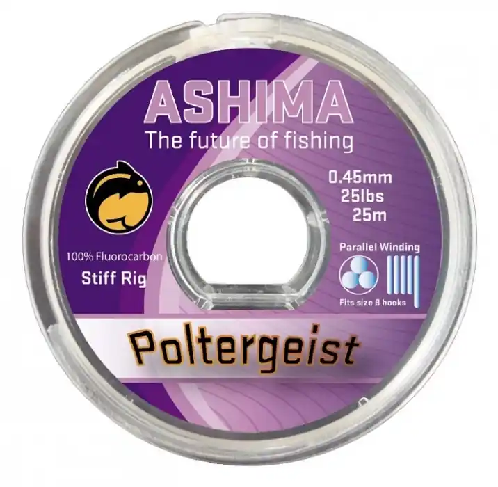 Fluorocarbon Ashima Poltergeist Stiff Rig 20m 25lb | Nabídka
