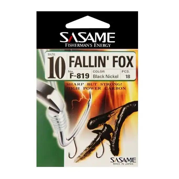 Háček Sasame Fallin´Fox Velikost 10 | Do košíku