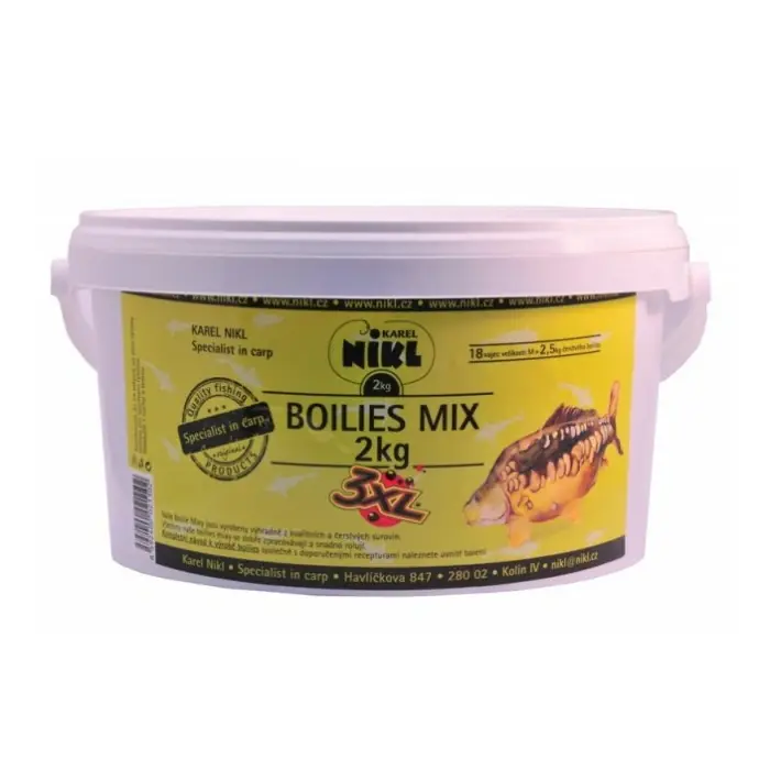 Přímo z továrny | Boilie Mix Nikl 2kg MGS