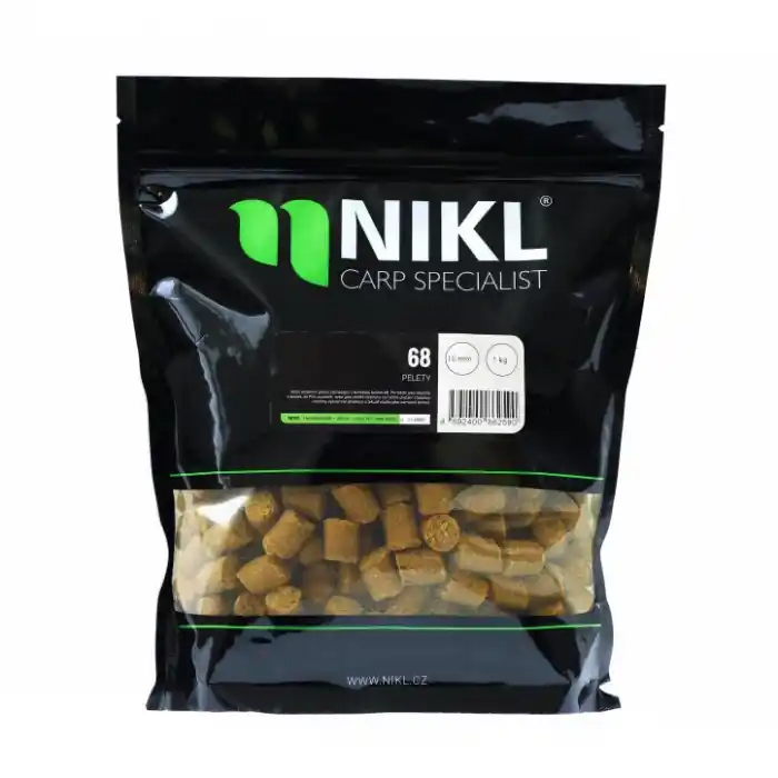 Pelety Nikl 68 10mm 3kg s Dírkou | Prémiová kvalita