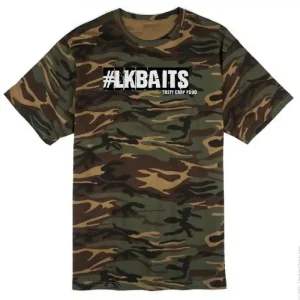 Prémiová kvalita | Tričko LK Baits Camo Velikost XXL
