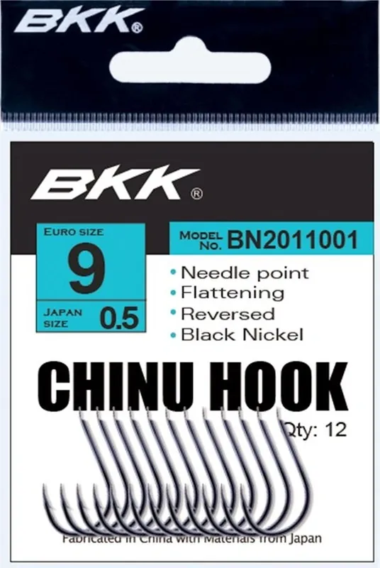 Háčky BKK Chinu Diamond Velikost 4/0 - Už jen pár kusů